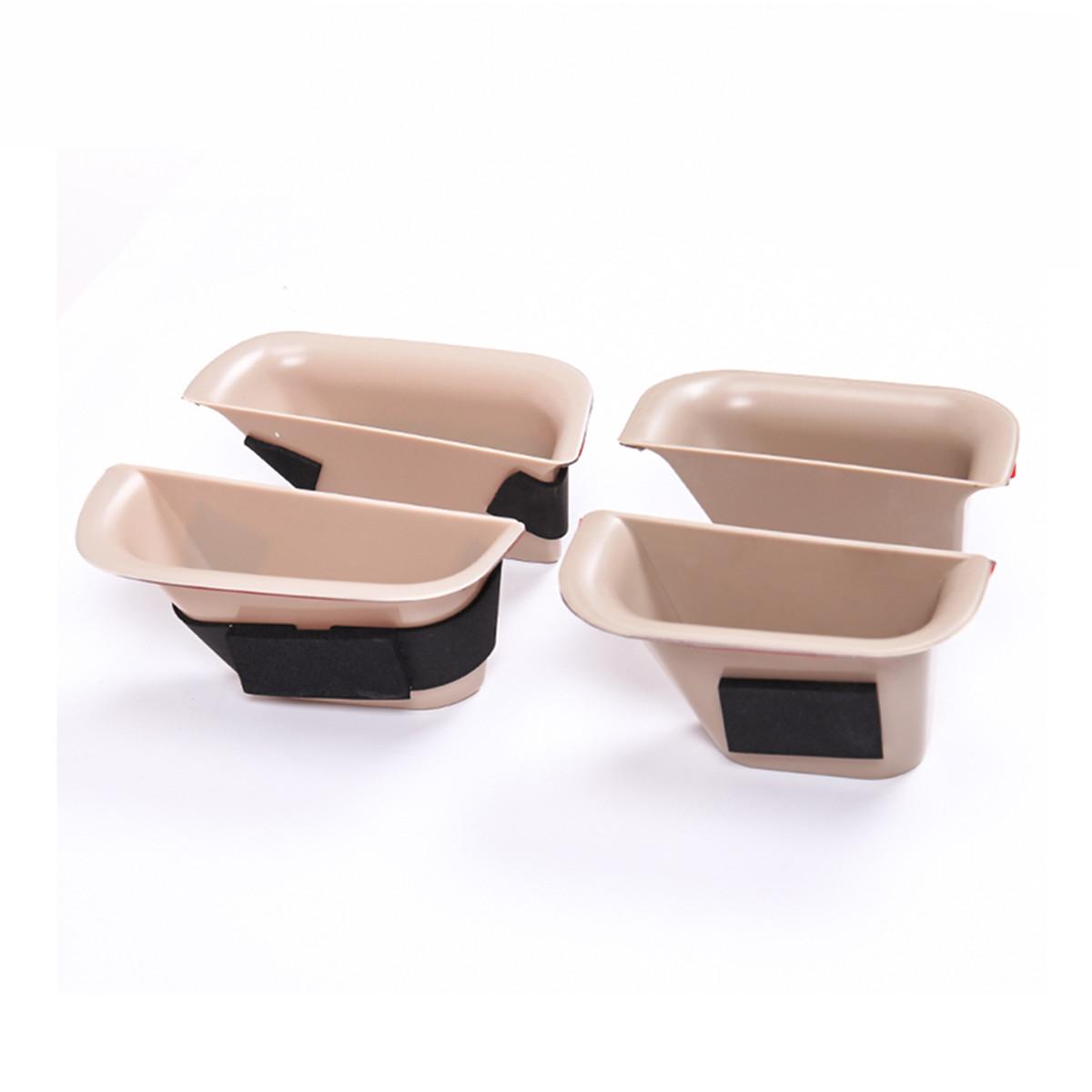 

4PCS/набір автомобільних дверних коробок для зберігання для Toyota Land Cruiser Prado 120 2003 2004 2005 2006 2007 2008 2009 Аксесуари бежевий