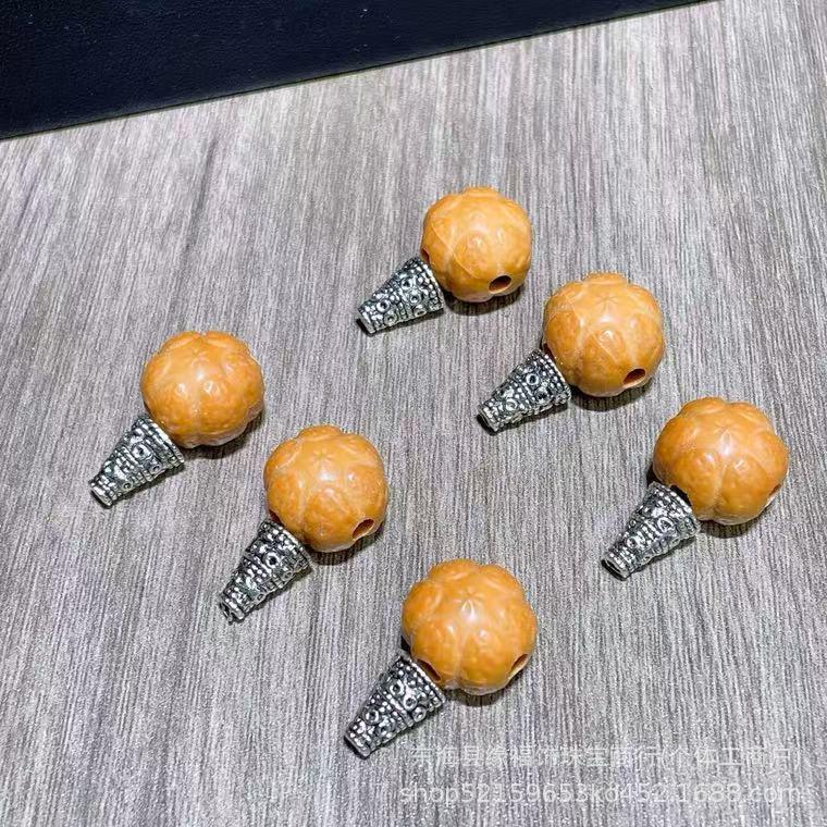 Six-Pointed Star Monkey Head Connector for DIY Wenwan Bracelet Beading and Pendant Crafts