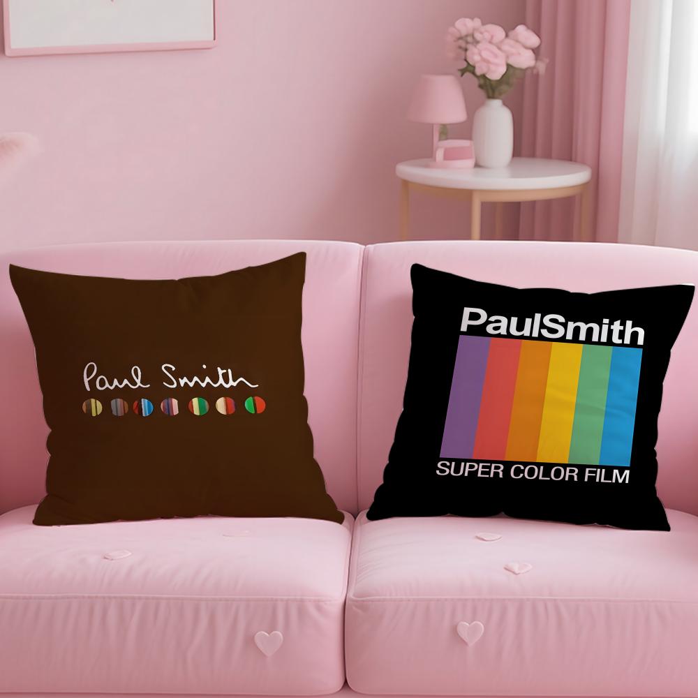 Art P-Paul S-Smith Cushion Cover Comfortable Reversible Pillow Cover Ideal for Car Sofa Bedroom & Beyond