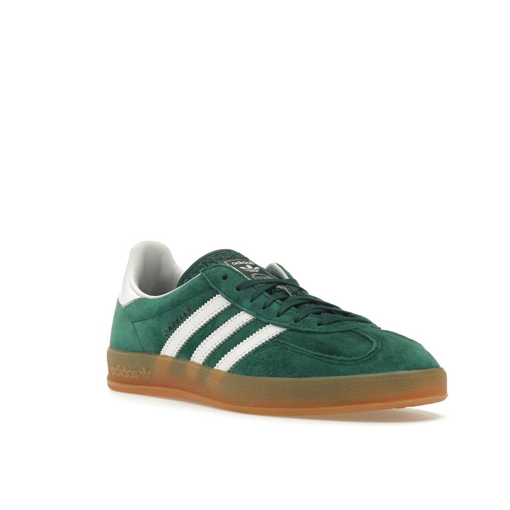 Adidas Originals Gazelle Indoor Unisex Lifestyle Sneakers Collegiate Green/Cloud White/Gum IG1596
