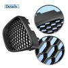 Honeycomb Front Bumper Grill for Seat Leon MK2 1P1 Altea XL Toledo Mk3 2006-2009 Honeycomb Grille Mesh Badgeless Grille