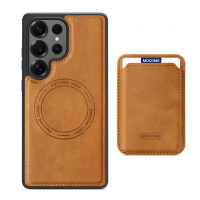 2-in-1 Abnehmbare Magnetische Kartensteckplatz Lederhülle für Samsung Galaxy S26 Ultra S25 FE S24 Plus S23 S22 Kabelloses Ladecover