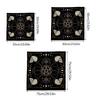 Tarots Tablecloth Divinations Table Cover Astrology Oracles Board Game Mat Square Shape Pendulums Altar Table Deck Cloth
