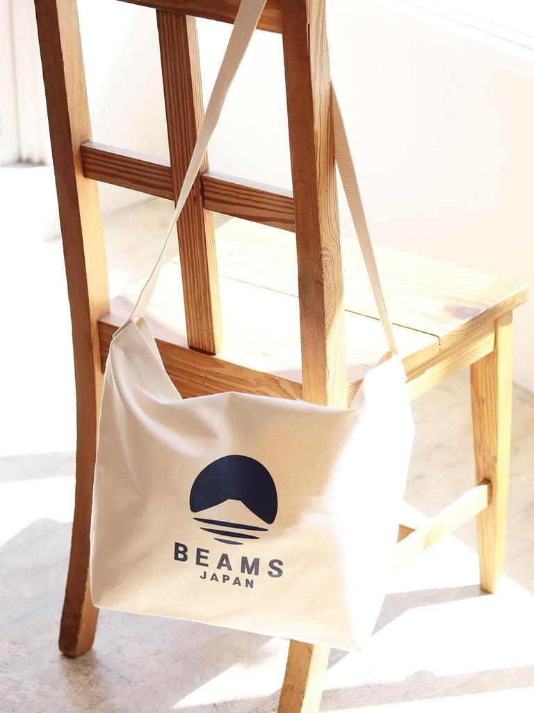 Beams Japan Campus Evergreen Works Custom Logo Tote Free Size Bag, 2-Way Bag, Indigo,