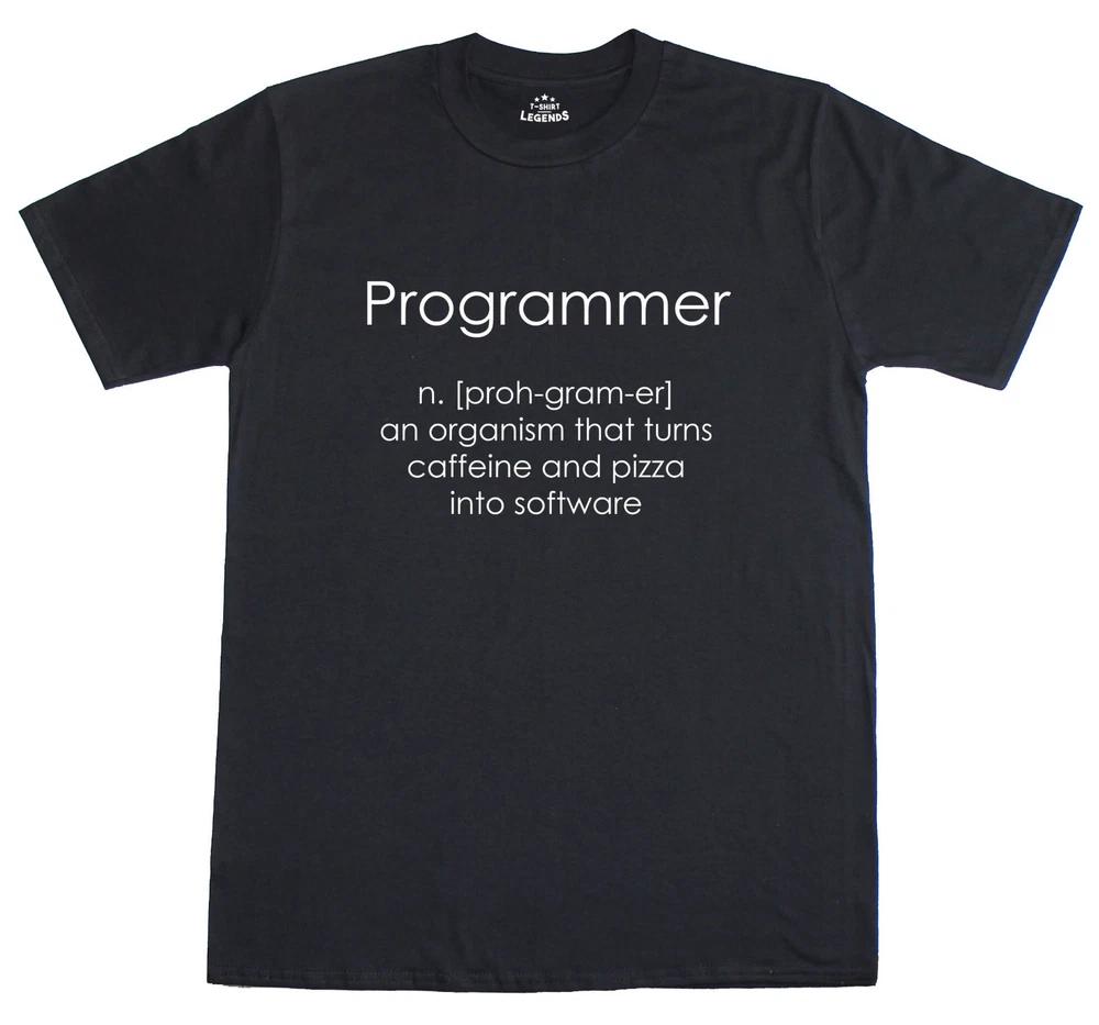 Unisexs t shirt Funny Geek Nerd Regular Fit Programmer Coder Software Engineer Tee