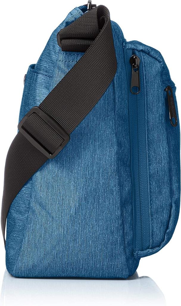 Vertical Shoulder Bag A5 Water TRACK ATH1812Z Denim Blue [Anello] Repellent/Multi-Storage