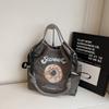Fashion Solid Exquisite Embroidery Donut Sweet Shoulder Bags for Women 2026 Hot Sale Large Capacity Portable Elegant Tote Bags