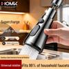 HOMK 3-Mode Kitchen Faucet Aerator Sprayer Attachment