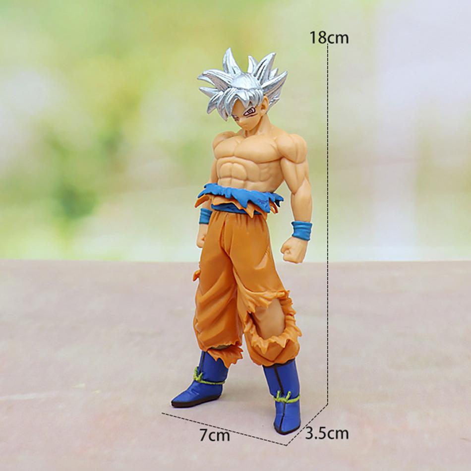 18 cm Son Goku Super Saiyan Figurka Anime Dragon Ball Goku DBZ Akční Figurka Hračky Model Dárky Sběratelské Figurky pro Děti