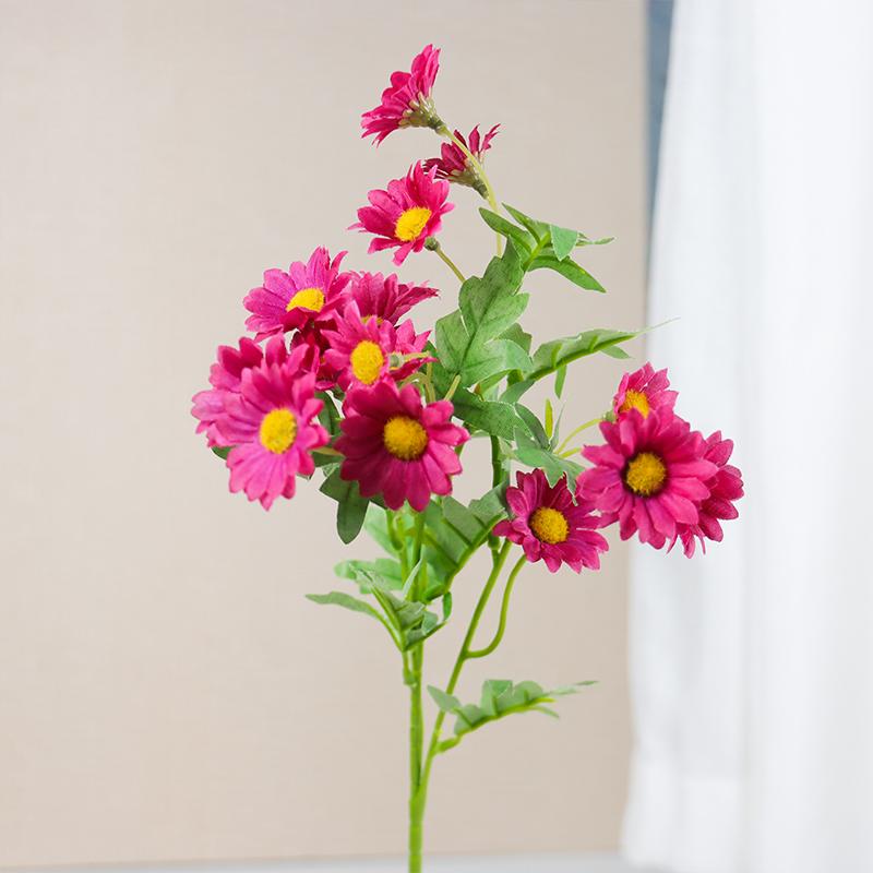 Artificial Flowers 62cm Silk Daisy Plants Bride Bouquet for Christmas Home Wedding  Decoration Fake Sunflower Fake Flower