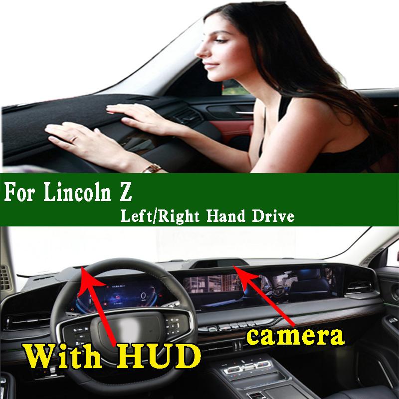 For Lincoln Zephyr -2025 Dashmat Dashboard Cover trument Panel Sunscreen ulation Protective Pad Anti-Dirt Proof