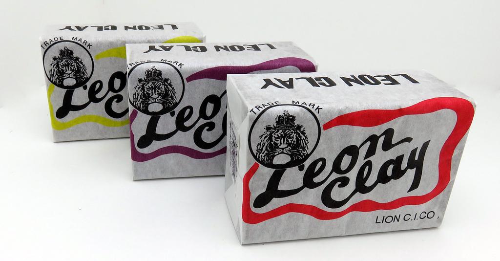 Seto Seido Oil Clay Leon Oil Clay Purple 1kg Design Use Precision High Hardness