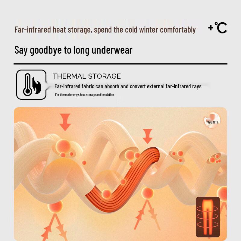 VICUTU Men's Warm & Lightweight Straight-Leg Casual Trousers