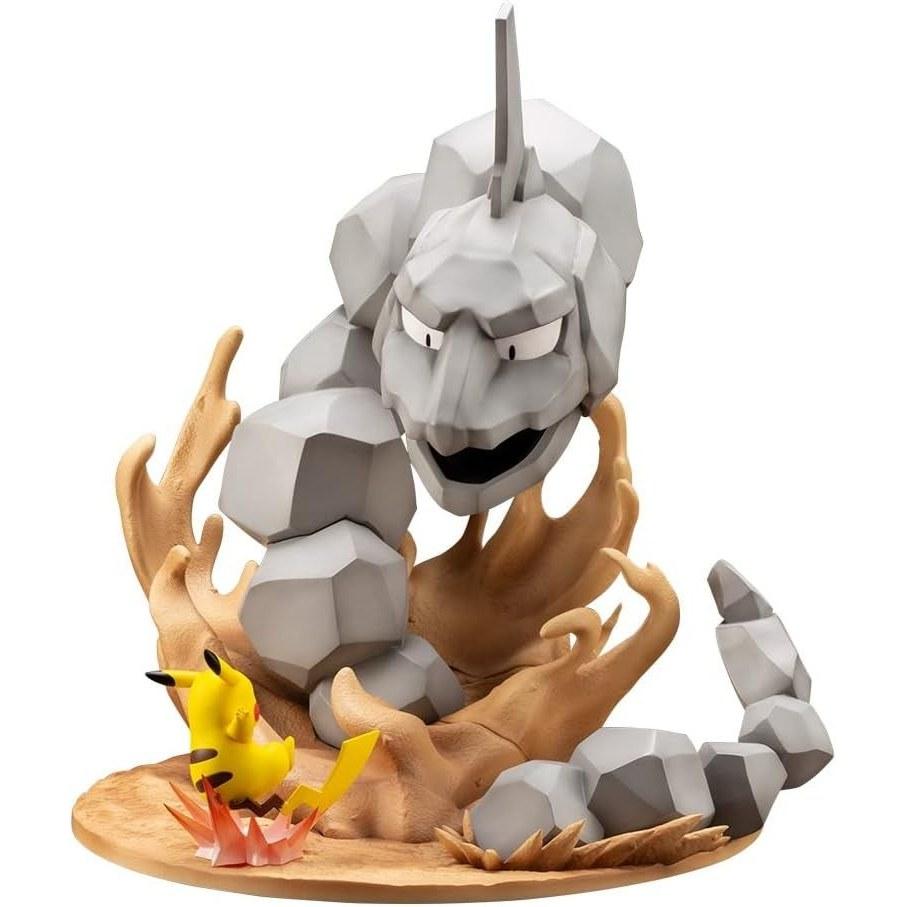 ARTFX J Pocket Monsters Series Iwark VS. Pikachu 1 8 PVC Painted Finished Figure