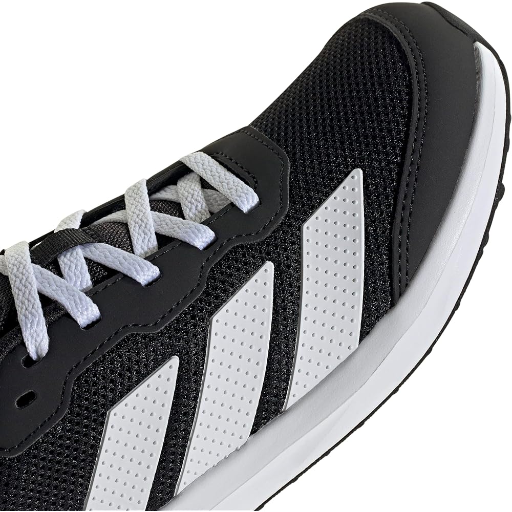 Adidas Faito Kids Sneakers Unisex Core Black/Footwear White 22-25.5cm Size 23.5 Cm