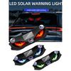 Solar Power Car Demon Eye Light Rechargeable Car Window Light Cool Flashing Warning Light Dynamic Safety Vehicle Signal Lights Dome Lights 6