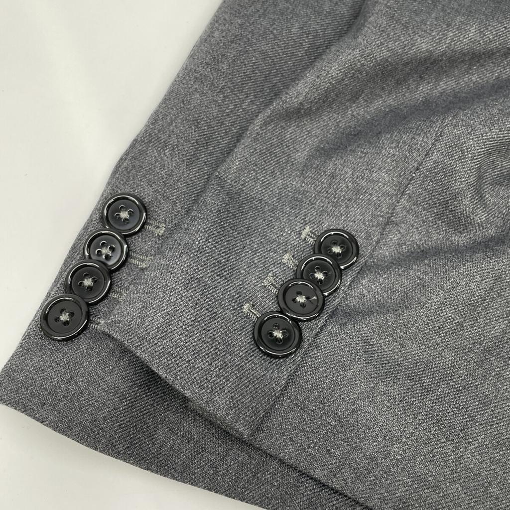 Diesel Gray J-ABBAS SINGLE-BREASTED Single Coat Coat 48 grayUsed