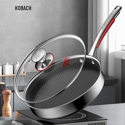 KOBACH Flagship S316L Honeycomb Frying Pan