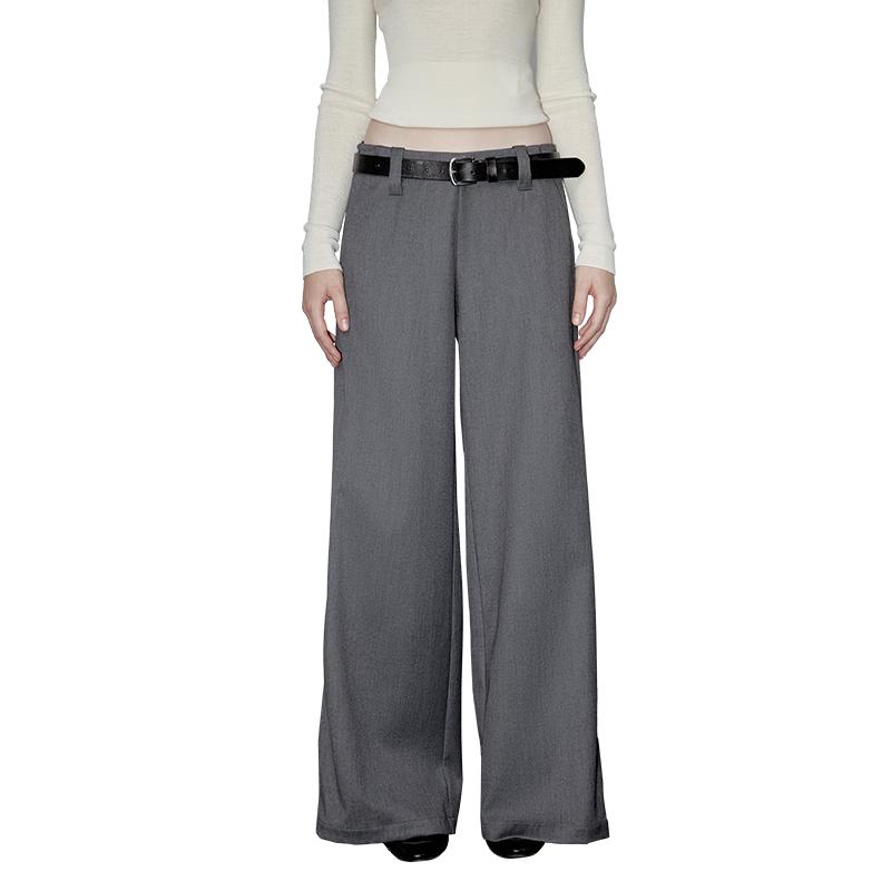 

GREEN BELT Women s Minimalist Wide-Leg Suit Trousers M