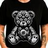Creepy Eyeball Teddy Bear T-Shirt: Gothic Surrealism Tee