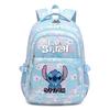Teen Girl Student Schoolbag with Stitch Pattern Printed Backpack, Children's Large-capacity Schoolbag, Cute Cartoon
