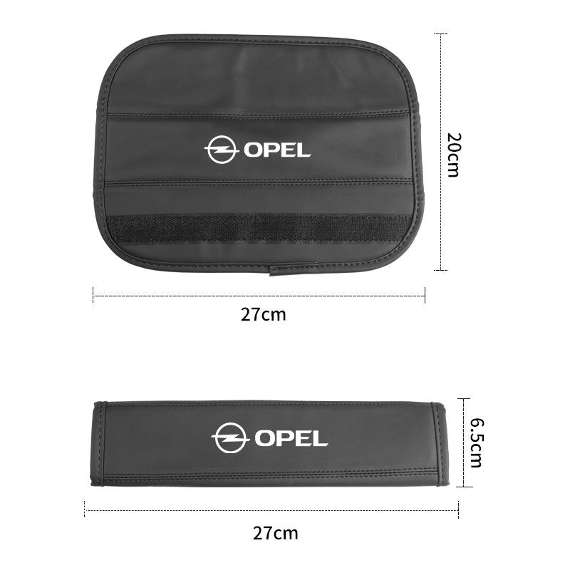 For Opel Car Seat Belt Cover Decor Shoulder Protection Safety Seatbelt Insignia Corsa Zafira Mokka Grandland Antara Ampera HT7