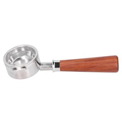 Portafiltro de Acero Inoxidable 304 para Café Mango sin Fondo 58mm Apto para la Serie WELHOME Modelo A