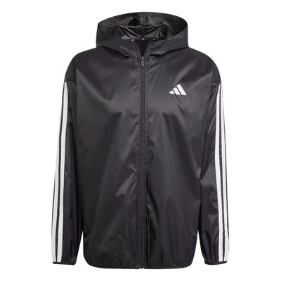Essential 3-Stripes Ripstop Windbreaker Series Sports Striped Hooded Zipper Waterproof Windproof Long Sleeve Jacket Men Jacket IM7848