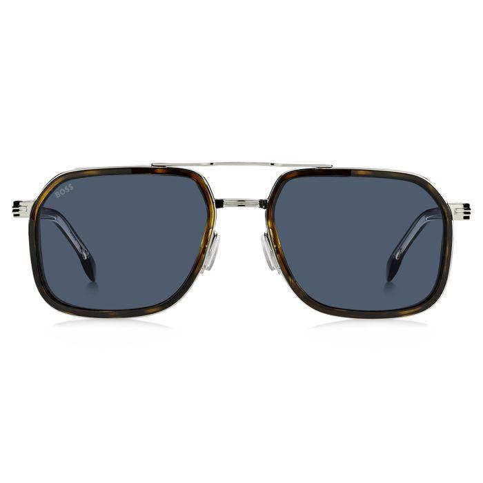 Lunettes de Soleil Boss BOSS 1724/S 55/19/150 HAVANA PALLADIUM/BLUE acier homme BOSS 1724/S