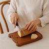 Cute Design Bear Cutting Board Solid Wood Bread Board Ebony Wood Cutting Board  Bread Cutting