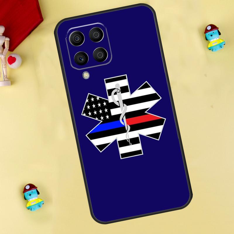 Emergency Medical Star of Life Case For Samsung Galaxy M35 M55 M15 M11 M12 M13 M14 M06 M16 M36 M56 M31 M53 M32 M52 M34 M54