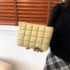 Stylish Pleated Handbag And Cosmetic Pouch For Women Practical Makeup Bag Suitable For Parties And Everyday Use