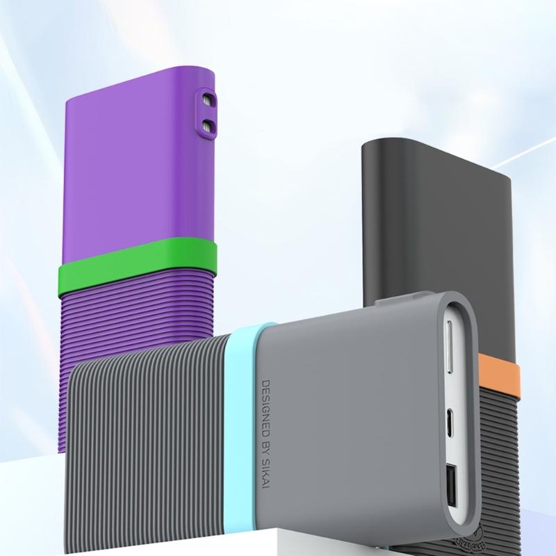 Universal Protective Case for 100W Fast Charging Bank Flexible Silicone Material NonSlip Grip Securitys Check