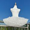 Jupon sans cerceau Crinoline Robe de bal blanche Jupes jupon Jupon de mode Robe de mariée
