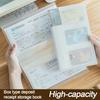 Waterproof Bank Deposit Folder Multifunctional Receipt Collection Book Savings Challenges Book