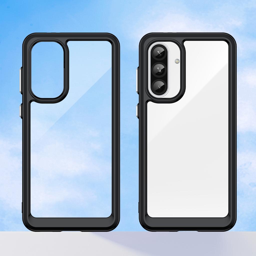 Pro Samsung Galaxy A36 5G Pouzdro TPU+Akryl Ochranný Průhledný Kryt na Telefon