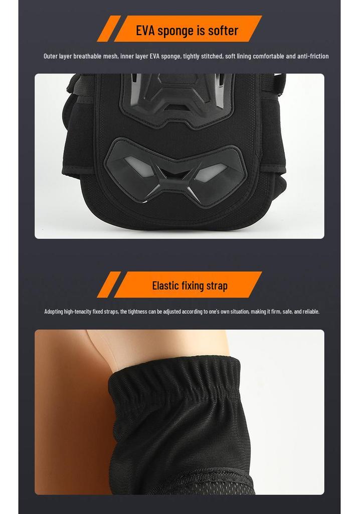 Kids' Motorcycle Balance Bike Armor Set: Knee, Elbow, Chest & Back Protectors.
