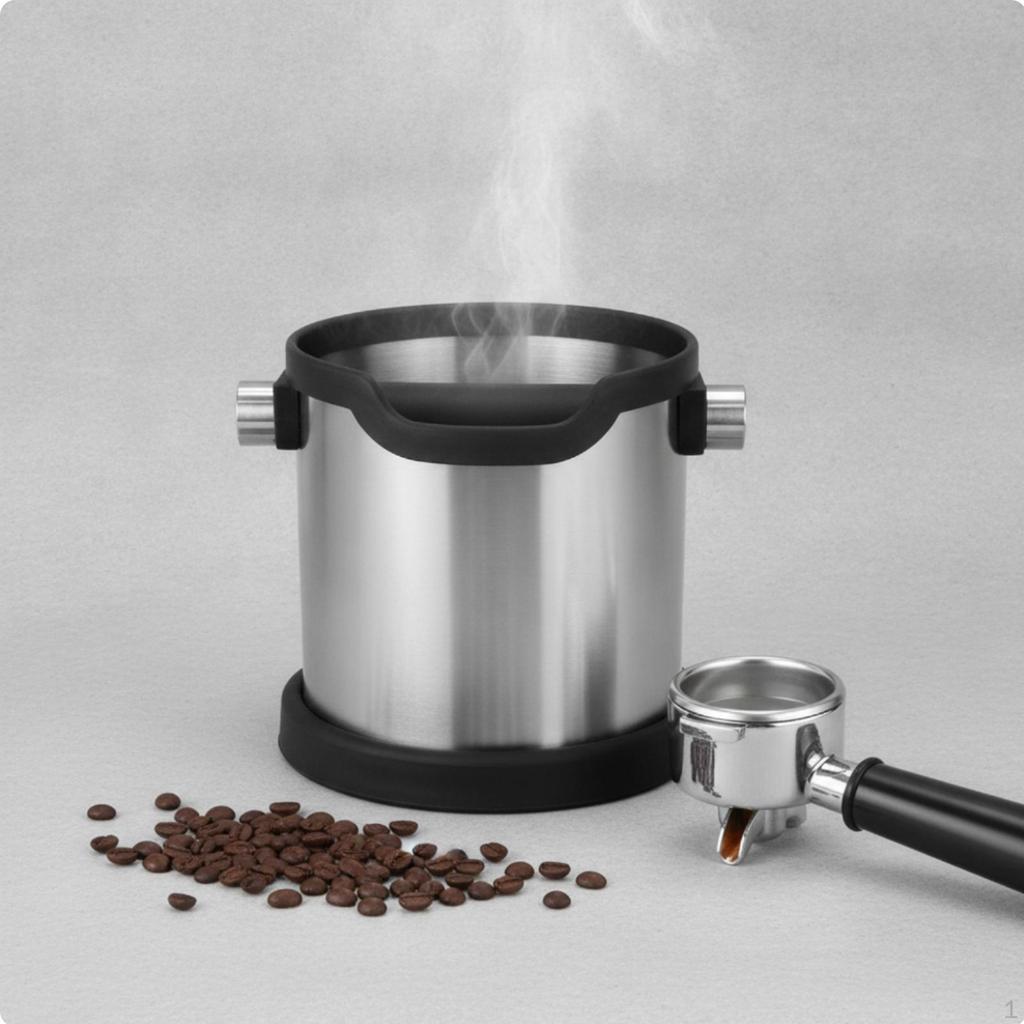 Espresso Grounds Container Large Capacity Box Easy to Clean