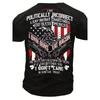 PLUS SIZE "I HATE BEING SEXY" Letter Print Men's Crew Neck Short Sleeve Daily Quick Drying Comfort T-Shirt Workout and Resort