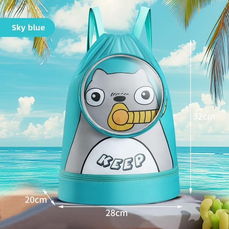 Childrens Swimming Bag Waterresistant Storage For Travel And Beach Use