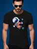 Astronaut Graphic - Casual Crew Neck T-shirt