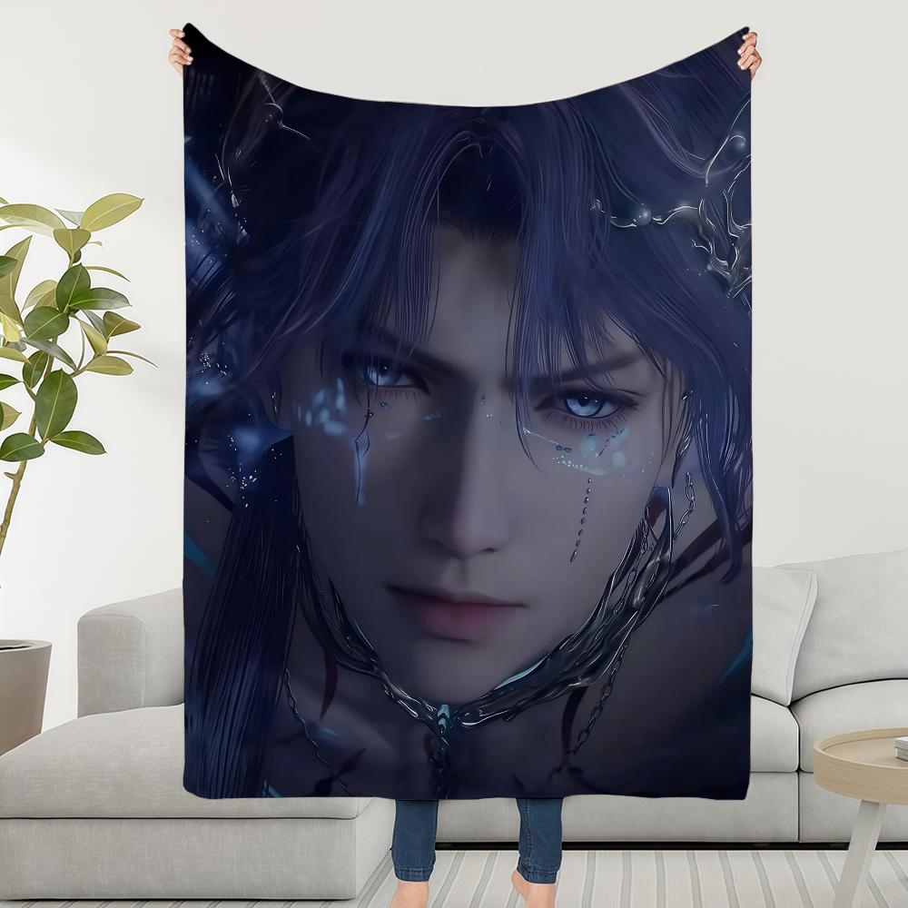 D-Deepspace And Rafayel Blanket Throw Super Cosy Plush Living Room Sofa L-Love Couch Childish Birthday Gifts