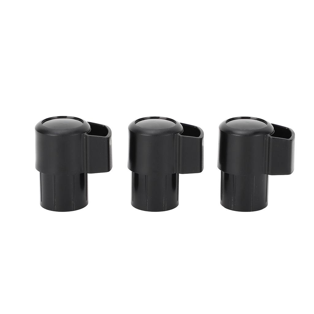 3PCS Sax End Plug Tenor Curved Neck Dustproof Anti Fouling Saxophone End Cap Plug for Practice