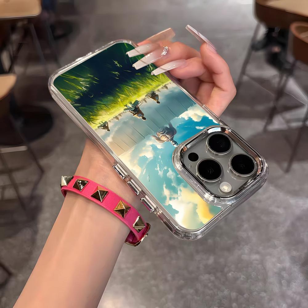 A-ATTACK ON T-TITAN Phone Case For IPhone 17 Air 16 15 14 13 12 11 Pro Pro Max Plus Transparent Soft Cover