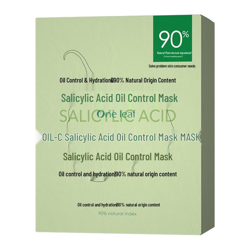One Leaf Men s Hydrating & Salicylic Acid Face Masks