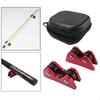2 Pieces Billiard Straightness Checker with Storage Box Snooker Club Detector ,Checking