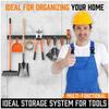 Iron Shovel Rack Wall Mounted Cleaning Tool Hooks Utility Brush Storage Hanger  Ladders