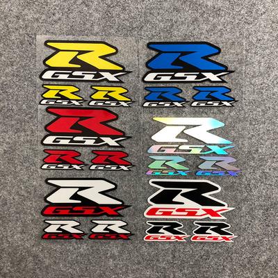 Reflective GSXR Sticker Motorcycle Fuel Tank Sticker Pull Flower for Suzuki 250/600/750/1000/K6/7/8