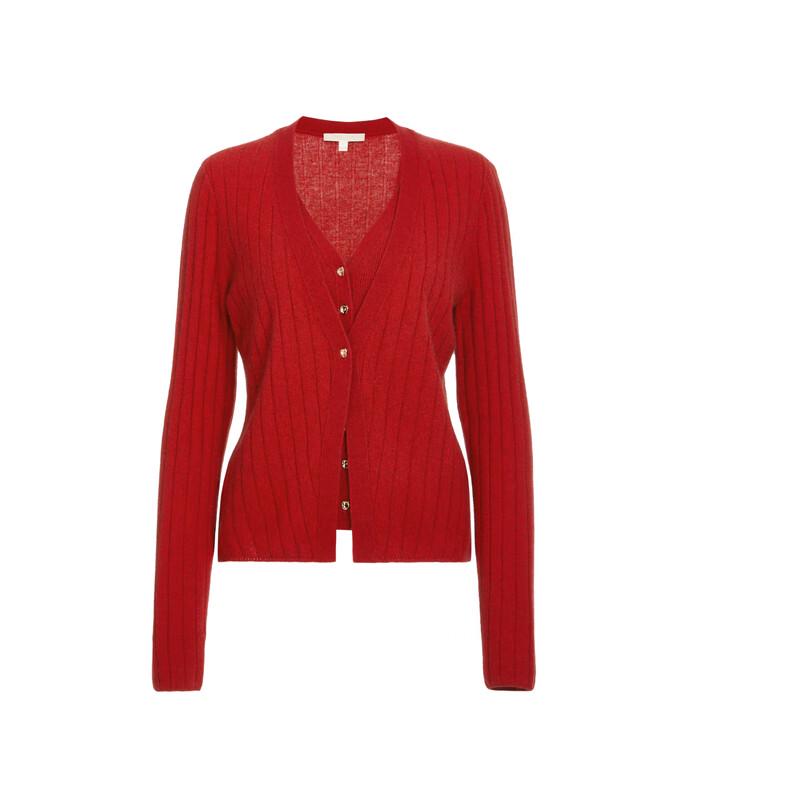 ELLASSAY Women's Elegant Faux Two-Piece Knit Cardigan
