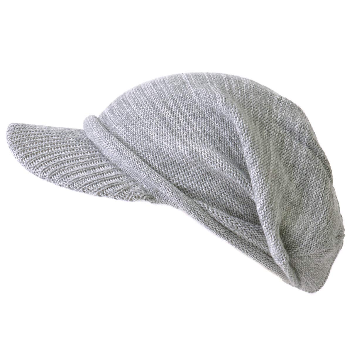 

CHARM Вязаная кепка газетчика из органического хлопка [Casual Box] Кепка, 100% [Свободный размер/Серый меланж/С козырьком] Шляпа/Летняя шляпа/Лето/Мужская/Женская